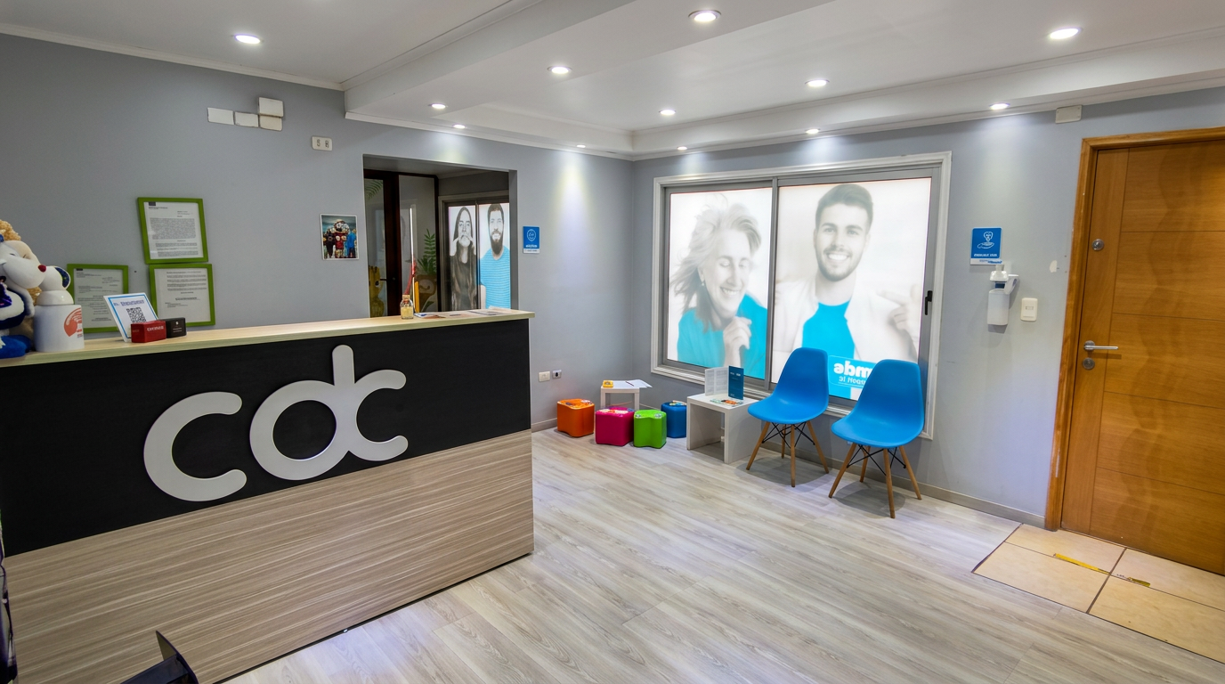Recepción con sala de espera