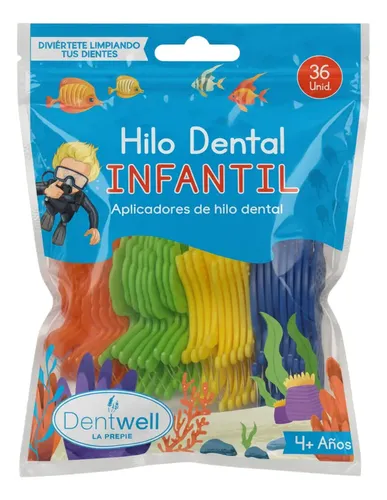 Pack de 36 unidades de hilo dental con mango - Dentwell